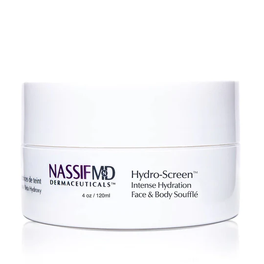 NASSIFMD Hydro-Screen Intense Hydration Face and Body Souffle